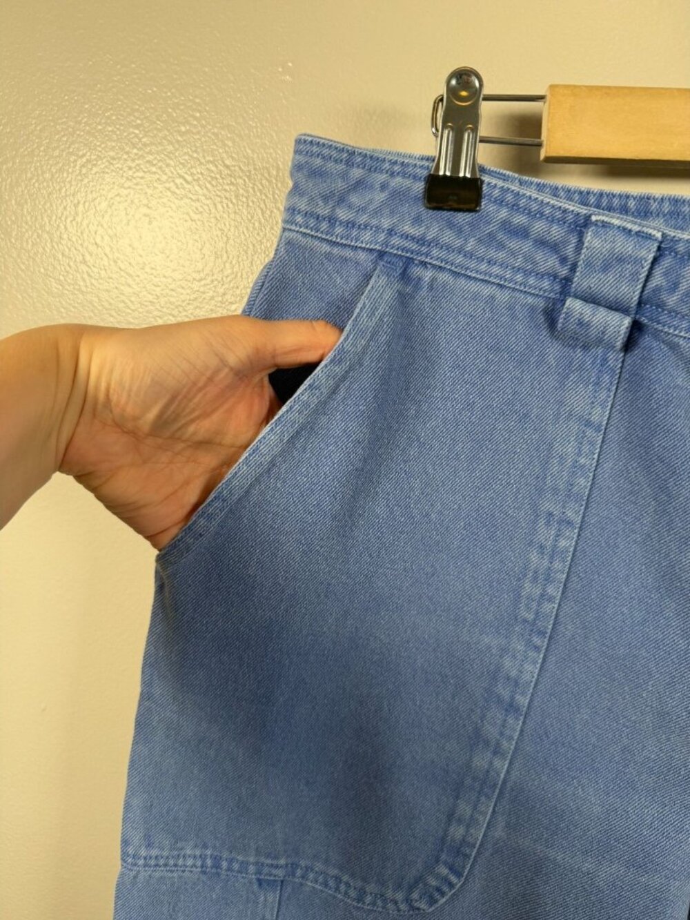 Alex Mill Painter Jeans Mens Size 33 Utility Carpenter Light Denim Wash Blue - Picture 6 of 11